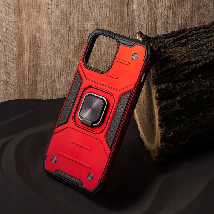 Etui Defender Nitro do Samsung Galaxy S24 Plus czerwony