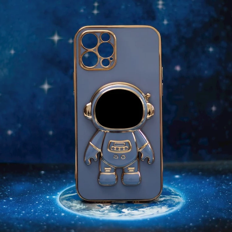 Etui Astronaut do Samsung Galaxy S24 niebieskie
