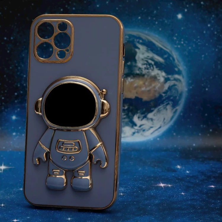 Etui Astronaut do Samsung Galaxy S24 niebieskie