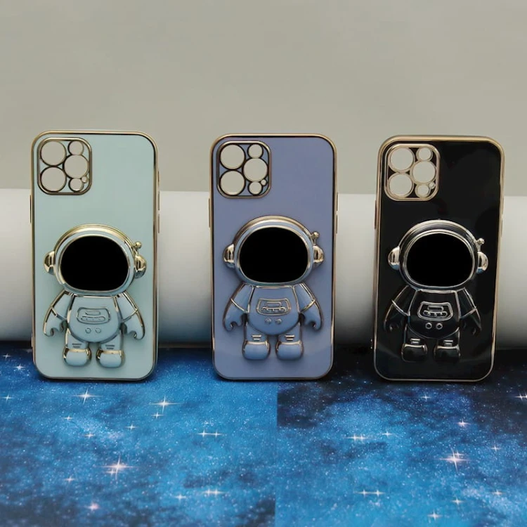 Etui Astronaut do Samsung Galaxy S24 niebieskie