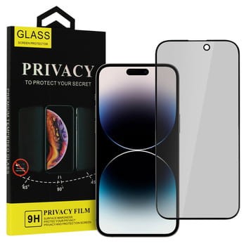 Szkło hartowane Privacy do Samsung Galaxy S24 FE czarna ramka