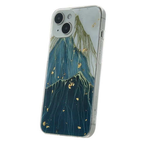 Etui Gold Glam do Samsung A15 mountain
