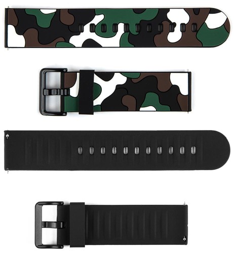 Pasek silikonowy Z01 - model 3 - 22 mm