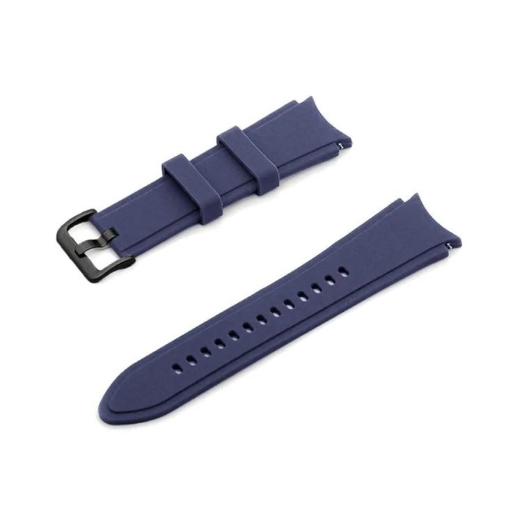 Pasek silikonowy - do Samsung Galaxy Watch granatowy - 20 mm