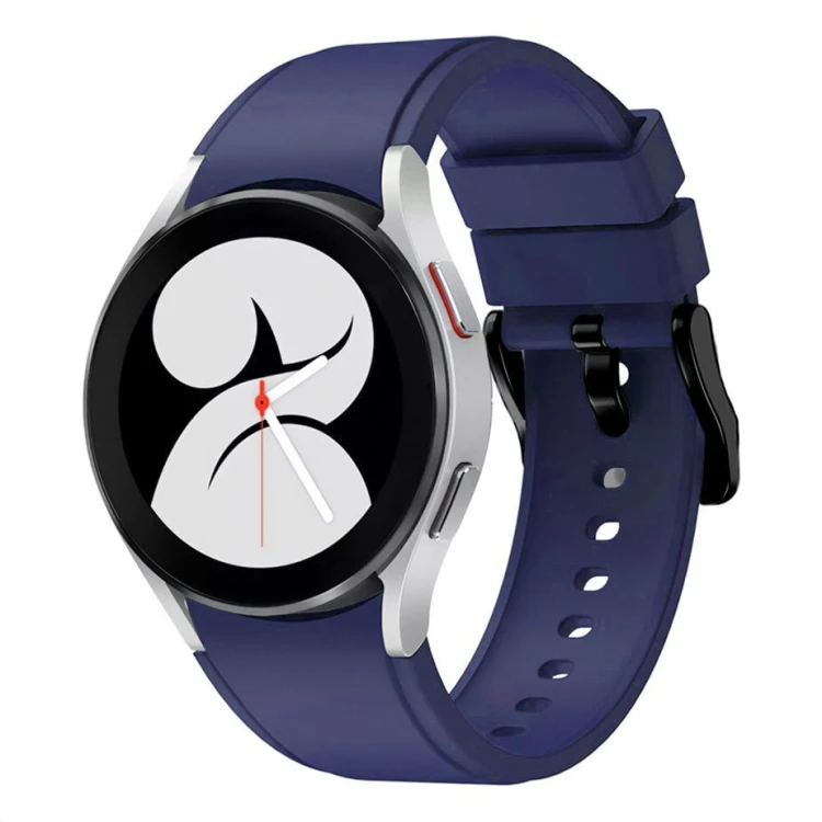 Pasek silikonowy - do Samsung Galaxy Watch granatowy - 20 mm