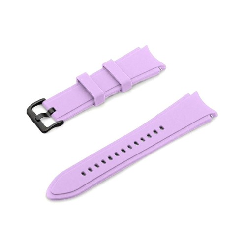 Pasek silikonowy - do Samsung Galaxy Watch fioletowy - 20 mm