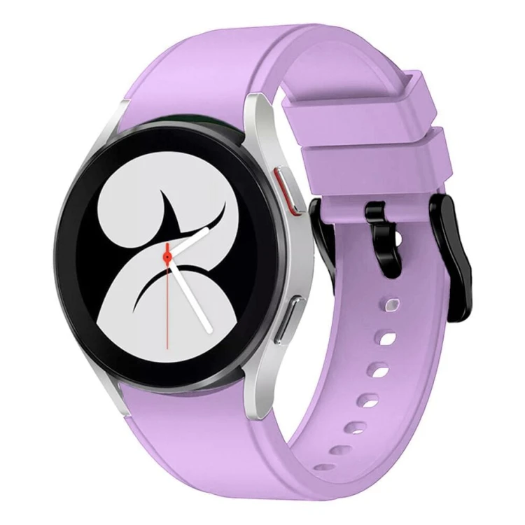 Pasek silikonowy - do Samsung Galaxy Watch fioletowy - 20 mm