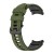Pasek silikonowy - do Samsung Galaxy Watch- zielono-czarny - 20 mm