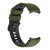 Pasek silikonowy - do Samsung Galaxy Watch- zielono-czarny - 20 mm