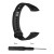 Pasek silikonowy - do Honor Band 3 - czarny