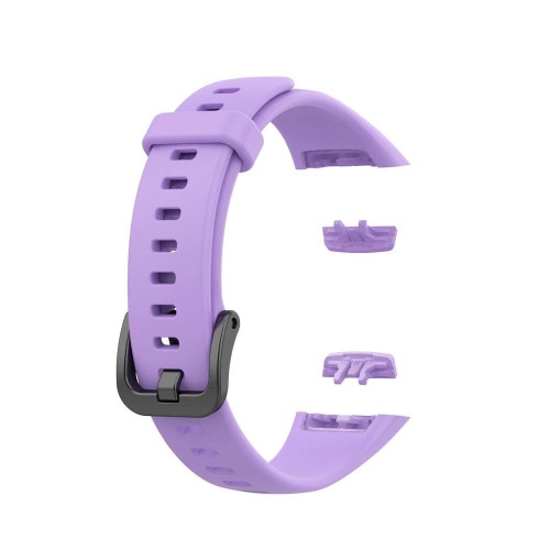 Pasek silikonowy - do Honor Band 6 - fioletowy