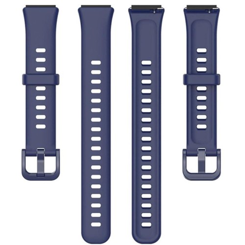 Pasek silikonowy - do Huawei Band 7 - granatowy