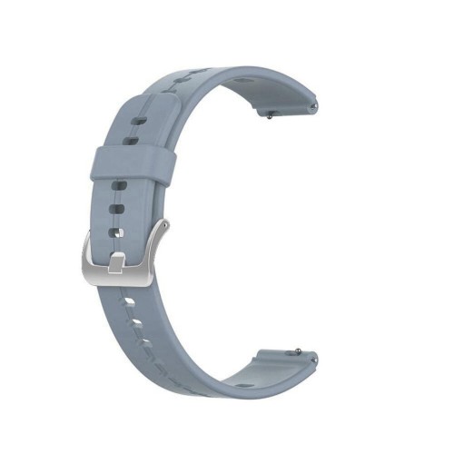 Pasek silikonowy - do Huawei Talkband B6 - szaroniebieski - 16 mm