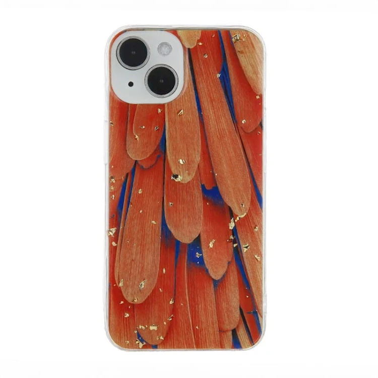 Etui Gold Glam do Samsung Galaxy A55 orange