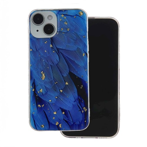 Etui Gold Glam do Samsung A14 BLUE
