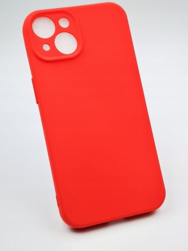 Etui Silicon iPhone 14 czerwony