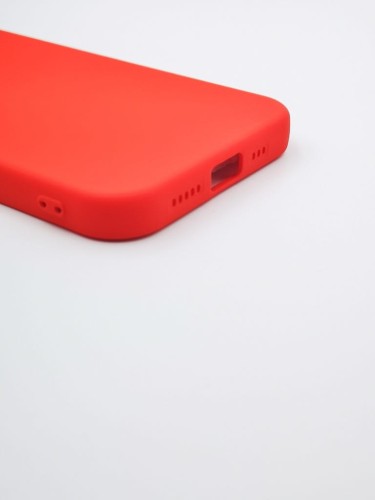 Etui Silicon iPhone 14 czerwony