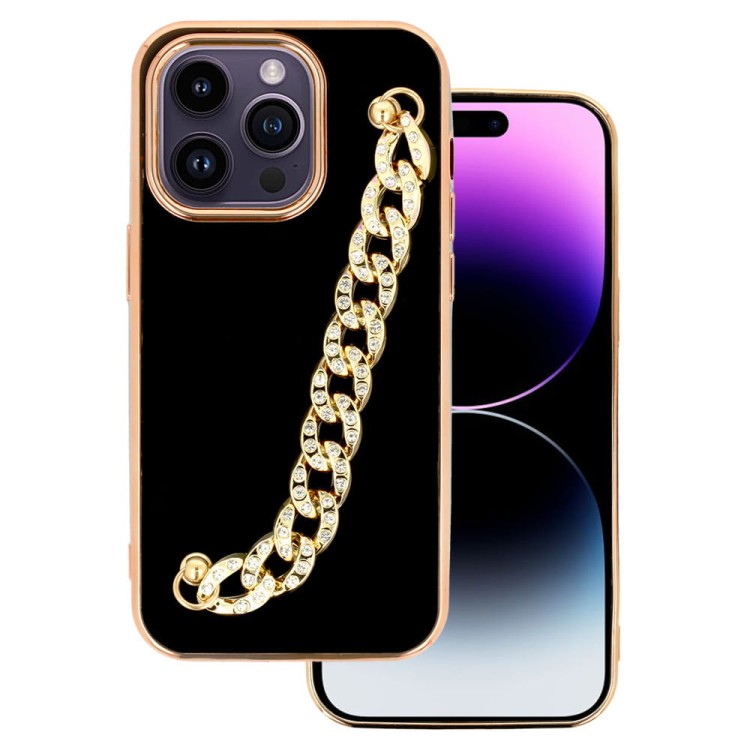 Trend Case do iPhone 14 wzór 4 czarny