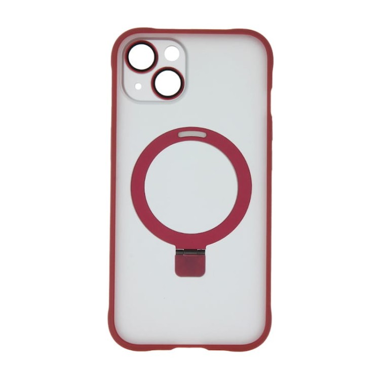 Nakładka Mag Ring do iPhone 14 Pro 6,1" czerwona