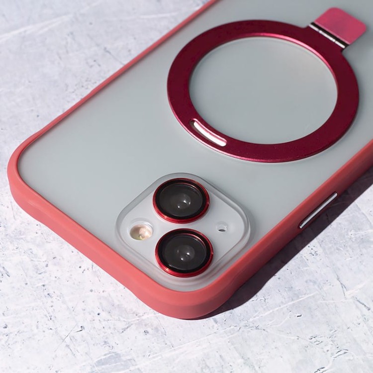 Nakładka Mag Ring do iPhone 14 Pro 6,1" czerwona