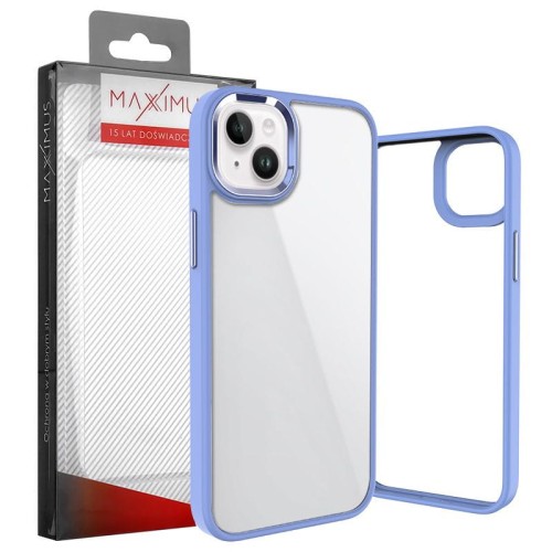 Etui MX Glassy Cam do iPhone 14 Pro Max fioletowy