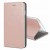 Etui z klapką Magnetic do Samsung A02s różowozłoty