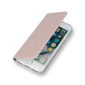 Etui z klapką Magnetic do Samsung A02s różowozłoty