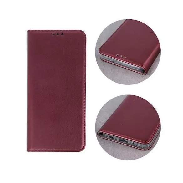 Etui Magnetic do Huawei P40 burgundowy