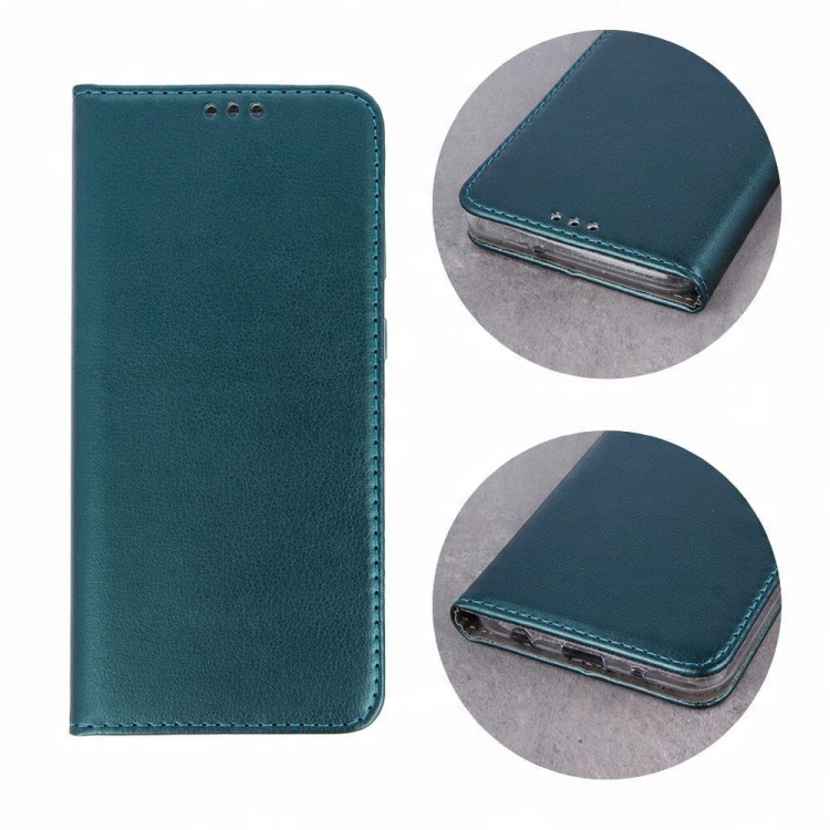 Etui Magnetic do Huawei P40 ciemnozielony