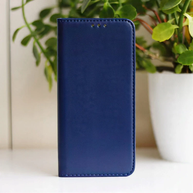 Etui Magnetic do Huawei P40 granatowy