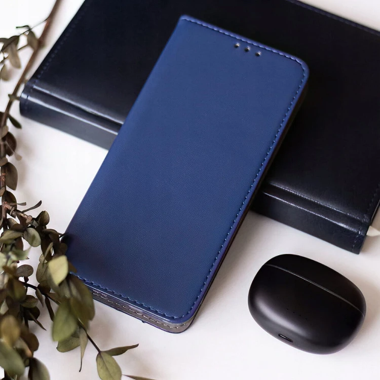 Etui Magnetic do Huawei P40 granatowy
