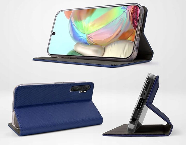 Etui Magnet do Xiaomi Mi Note 10 Lite granat