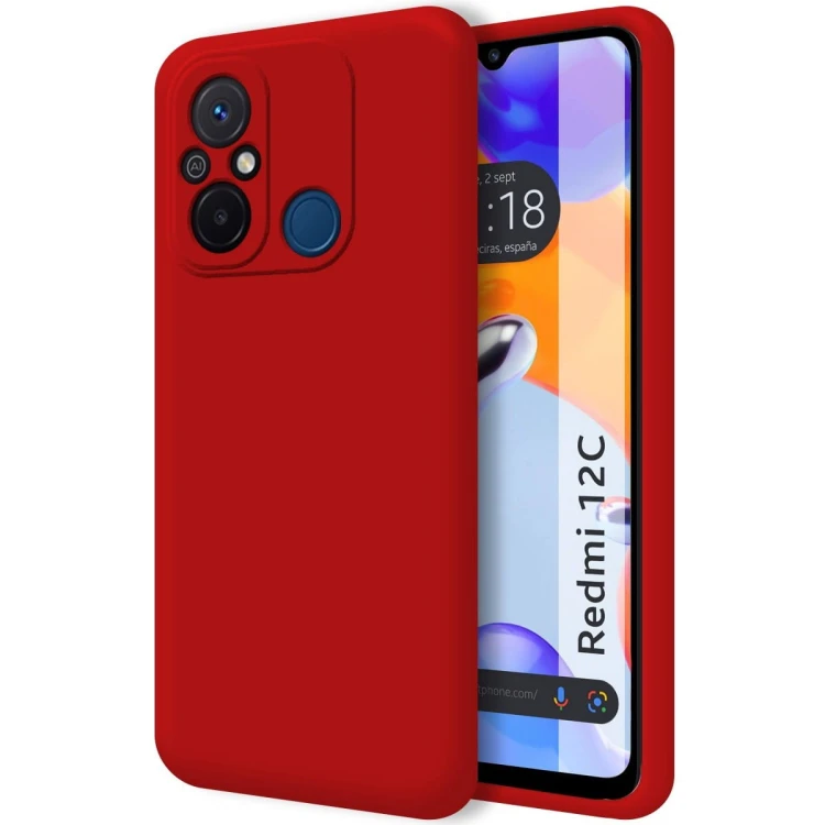 Etui Silicon Xiaomi Redmi 12c / Redmi 11a czerwony