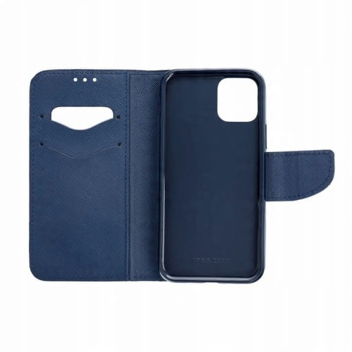 Etui Fancy do Samsung M53 5G czerwono-granatowy