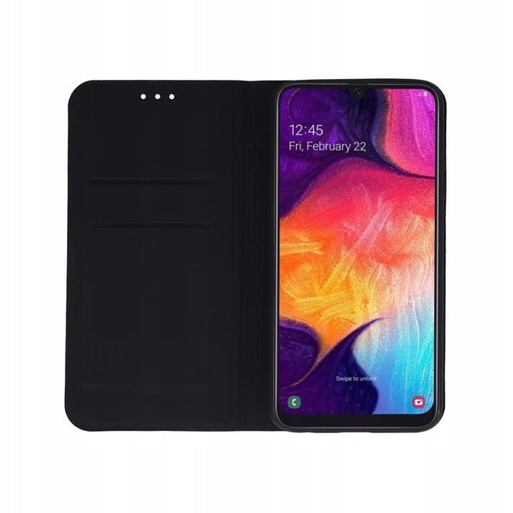 Etui z klapką Smart Skin do Huawei Y6p czarny matt