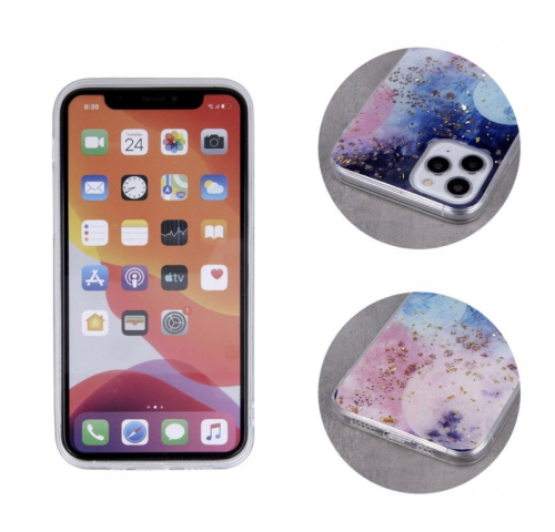 Etui Gold Glam do Samsung M53 5G galactic