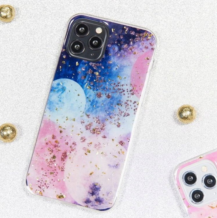 Etui Gold Glam do Samsung M53 5G galactic