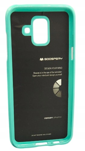 Jelly Case do Samsung A6(A600) 2018 miętowe