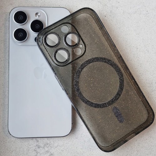 Etui Samsung galaxy S25 glitter magsafe