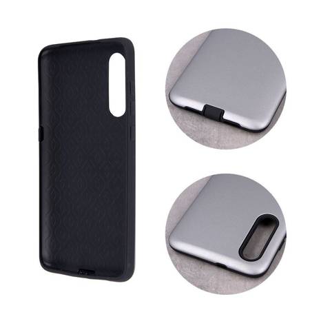 Etui Defender Smooth do Samsung A02s srebrna