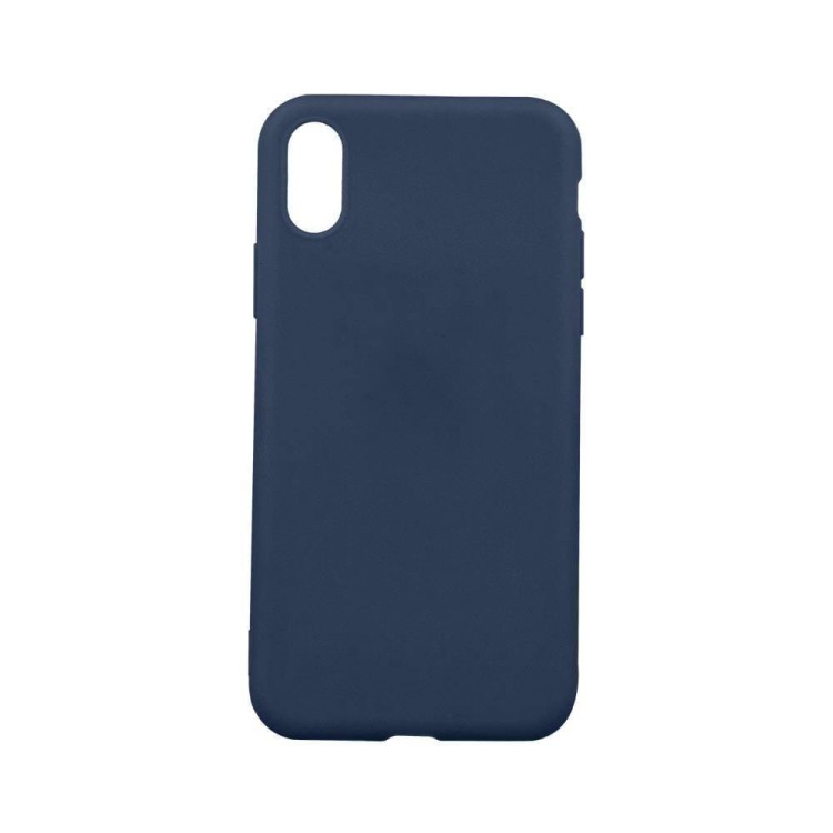 Etui Matt TPU Samsung A02s ciemnoniebieskie