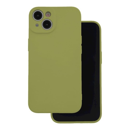 Etui Silicon iPhone 16 Plus oliwkowy