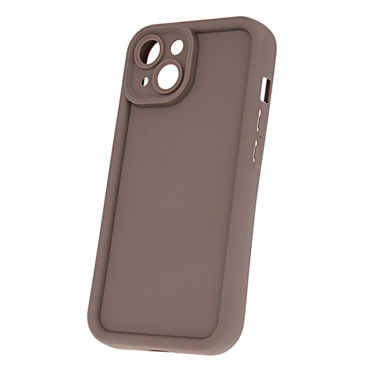 Etui Rim TPU do iPhone 16 brązowa