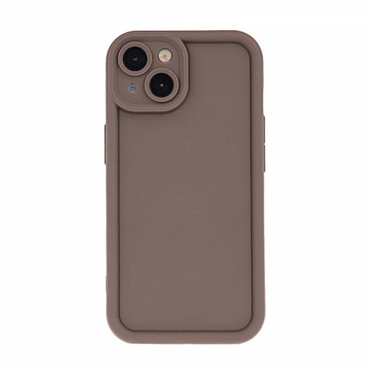 Etui Rim TPU do iPhone 16 brązowa