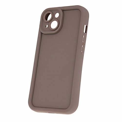 Etui Rim TPU do iPhone 15 brązowa