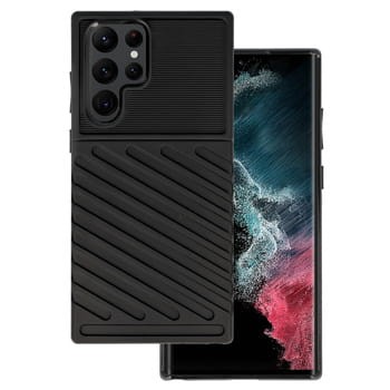 Etui Thunder do Samsung Galaxy S22 Ultra czarne