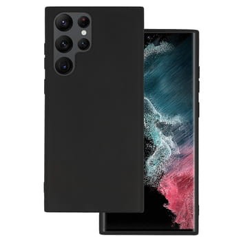 Etui Matt TPU Samsung S22 Ultra czarne