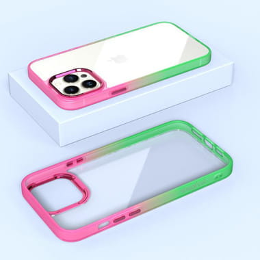 Etui MX Rainbow do Samsung Galaxy S22 czerwono-zielony