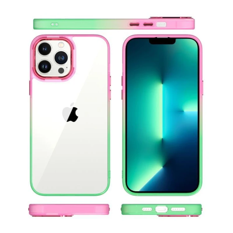 Etui MX Rainbow do Samsung Galaxy S22 czerwono-zielony