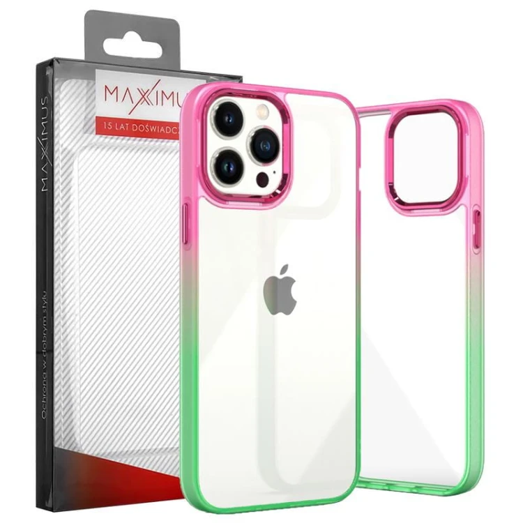 Etui MX Rainbow do Samsung Galaxy S22 czerwono-zielony